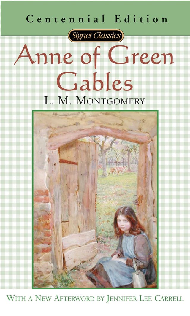 Book cover of Anne of Green Gables