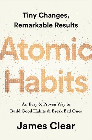 Book cover of Atomic Habits