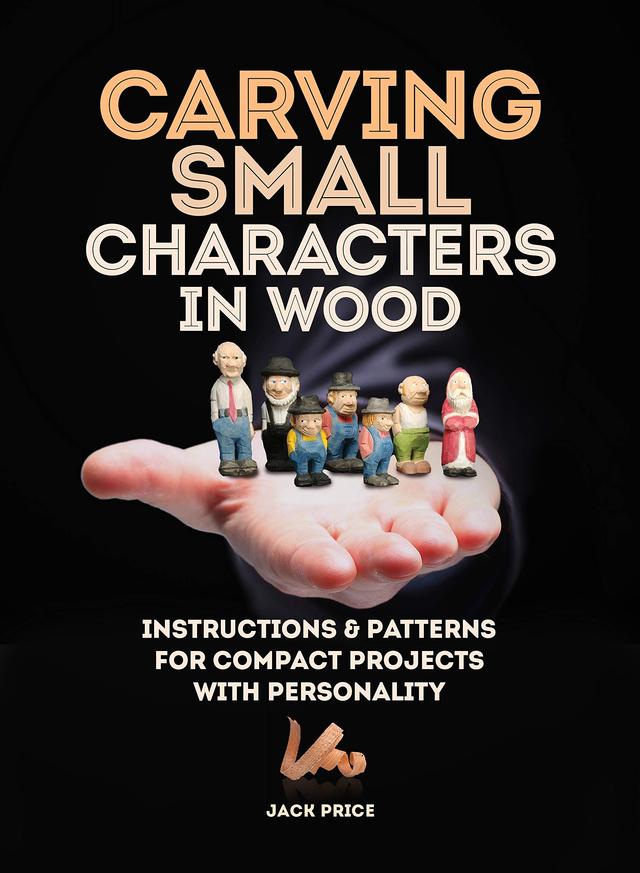 Book cover of Carving Small Characters in Wood