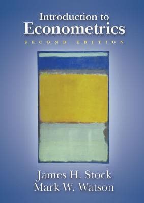 Book cover of Introduction to Econometrics