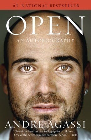 Book cover of Open: An Autobiography