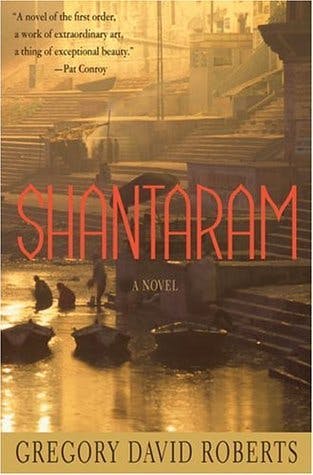 Book cover of Shantaram