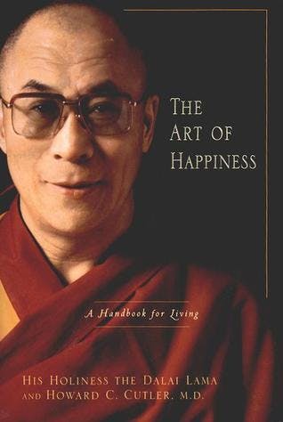 Book cover of The Art of Happiness