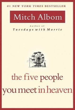 Book cover of The Five People You Meet in Heaven