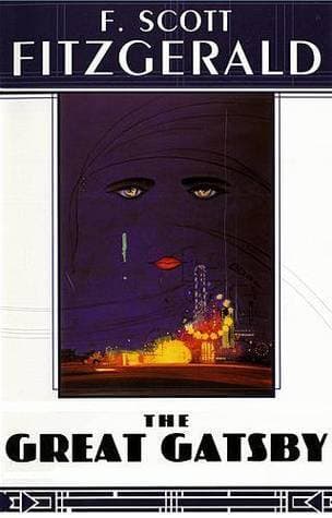 Book cover of The Great Gatsby