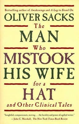 Book cover of The Man Who Mistook His Wife for a Hat and Other Clinical Tales